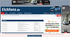 Desktop Screenshot of elchfans.de