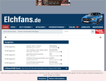 Tablet Screenshot of elchfans.de